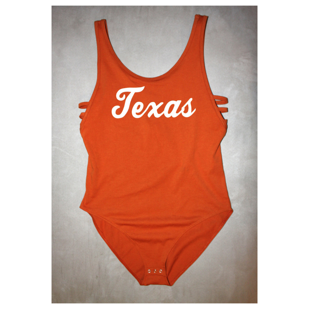 UT Austin Longhorns University of Texas Football Cheer Shirt Women's Top